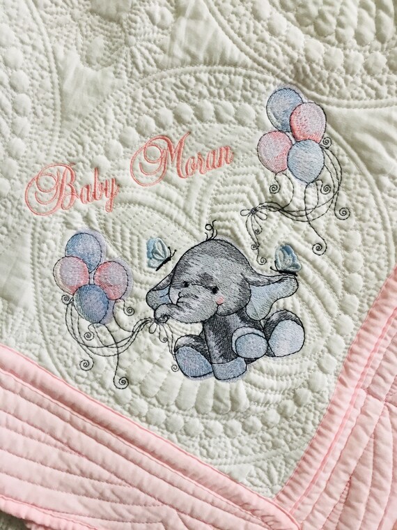 Baby announcement blanket hotsell