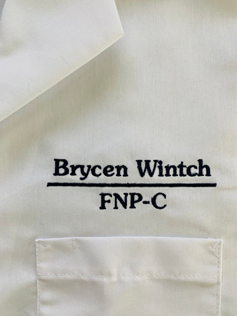 Professional Lab Coats Medical Lab Coats Personalized with Business and Name, title image 4