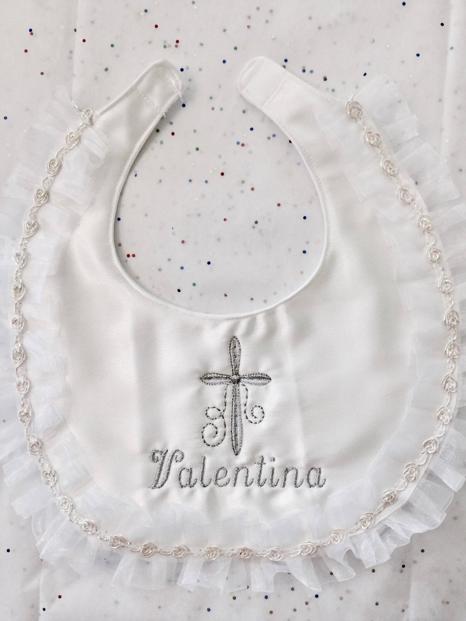 Baptism Bibs Christening Bibs Baby bibs Baby Girl Baptism Etsy