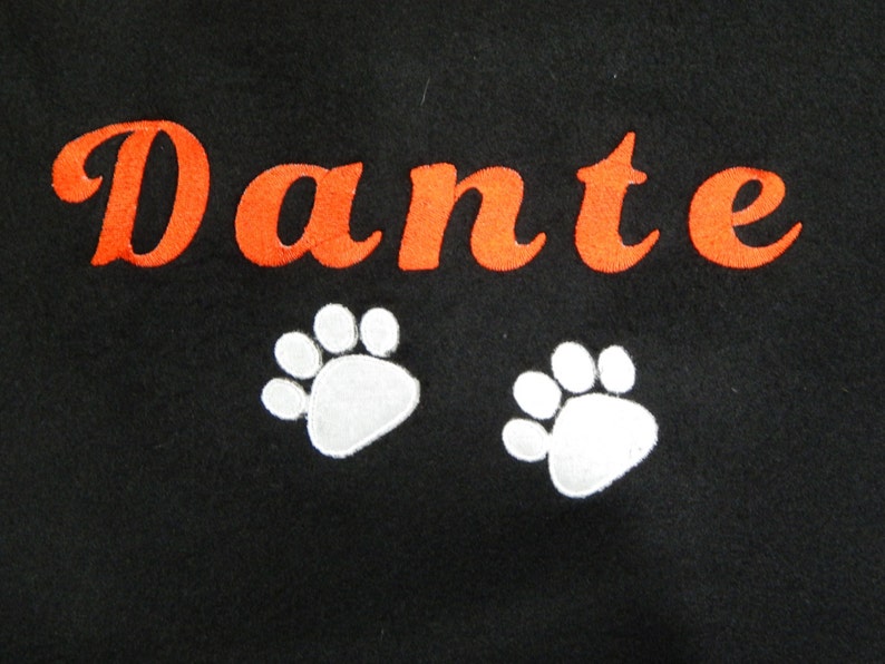 Large size for you and your pet to snuggle Personalized Dog or Cat Blankets or for large size dog