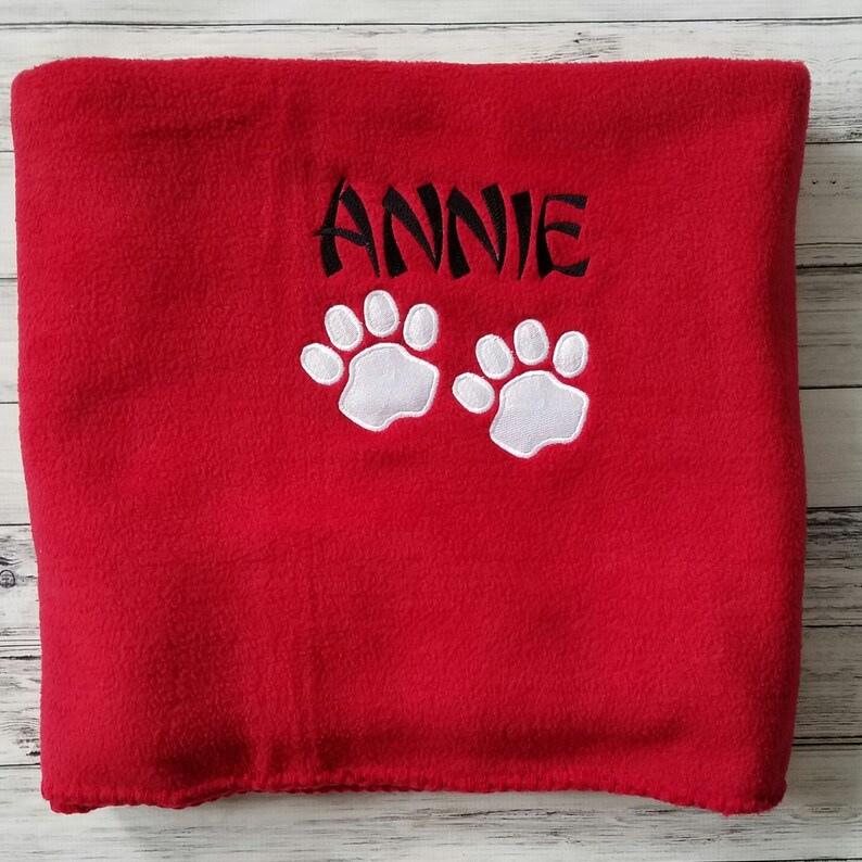 Personalized Pet Blanket dog Blankets Personalized Dog Etsy