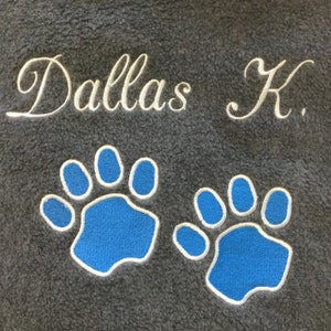 Dog Blanket, Personalized Dog Blanket, Puppy Blanket, Dog Gifts, Puppy Blanket, Pet Blankets image 2