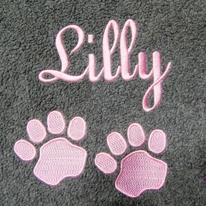 Dog Blanket, Personalized Dog Blanket, Puppy Blanket, Dog Gifts, Puppy Blanket, Pet Blankets image 1