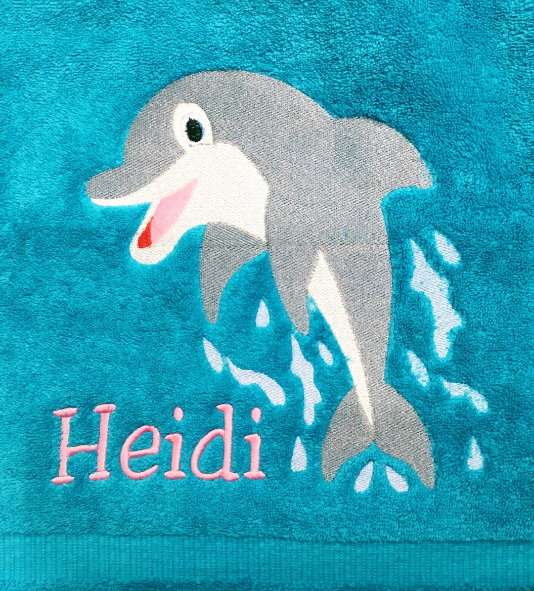 Dolphin Bath Towels Personalized for Kids Gifts, Best Bath Towels Set