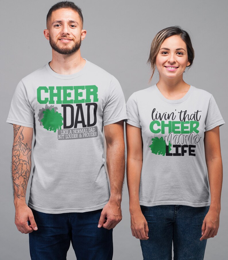 Download Cheer Mom Life or Cheer Dad life Cheer shirts to show your | Etsy