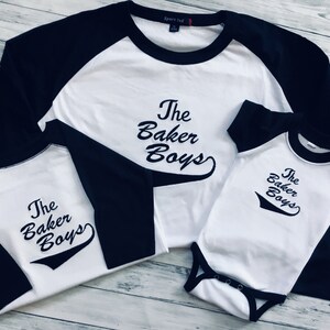Custom Personalization Raglan Baseball Shirts, Your Name or Team Name ...