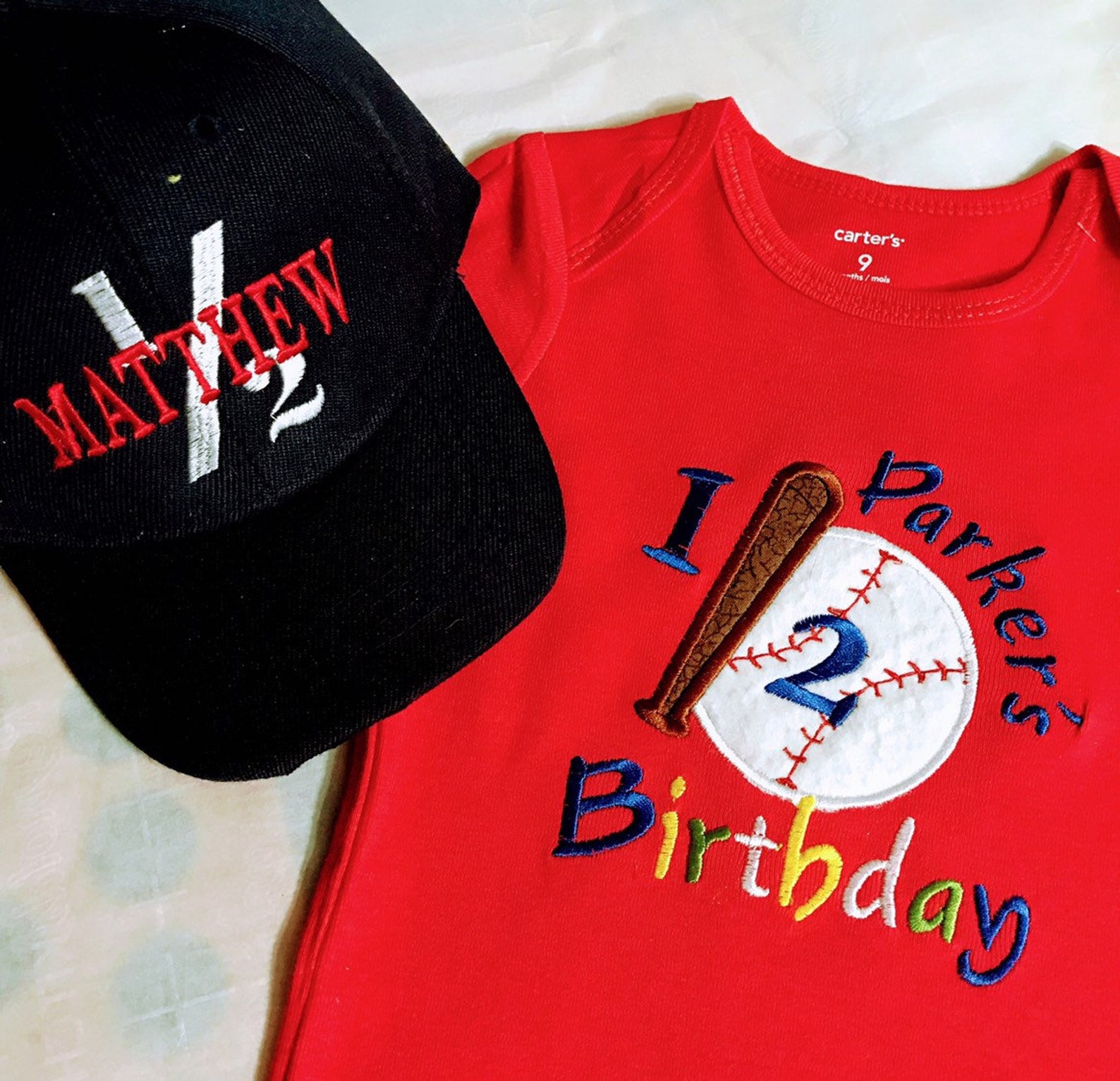 Baby baseball caps for all ages Personalized 6 months Etsy