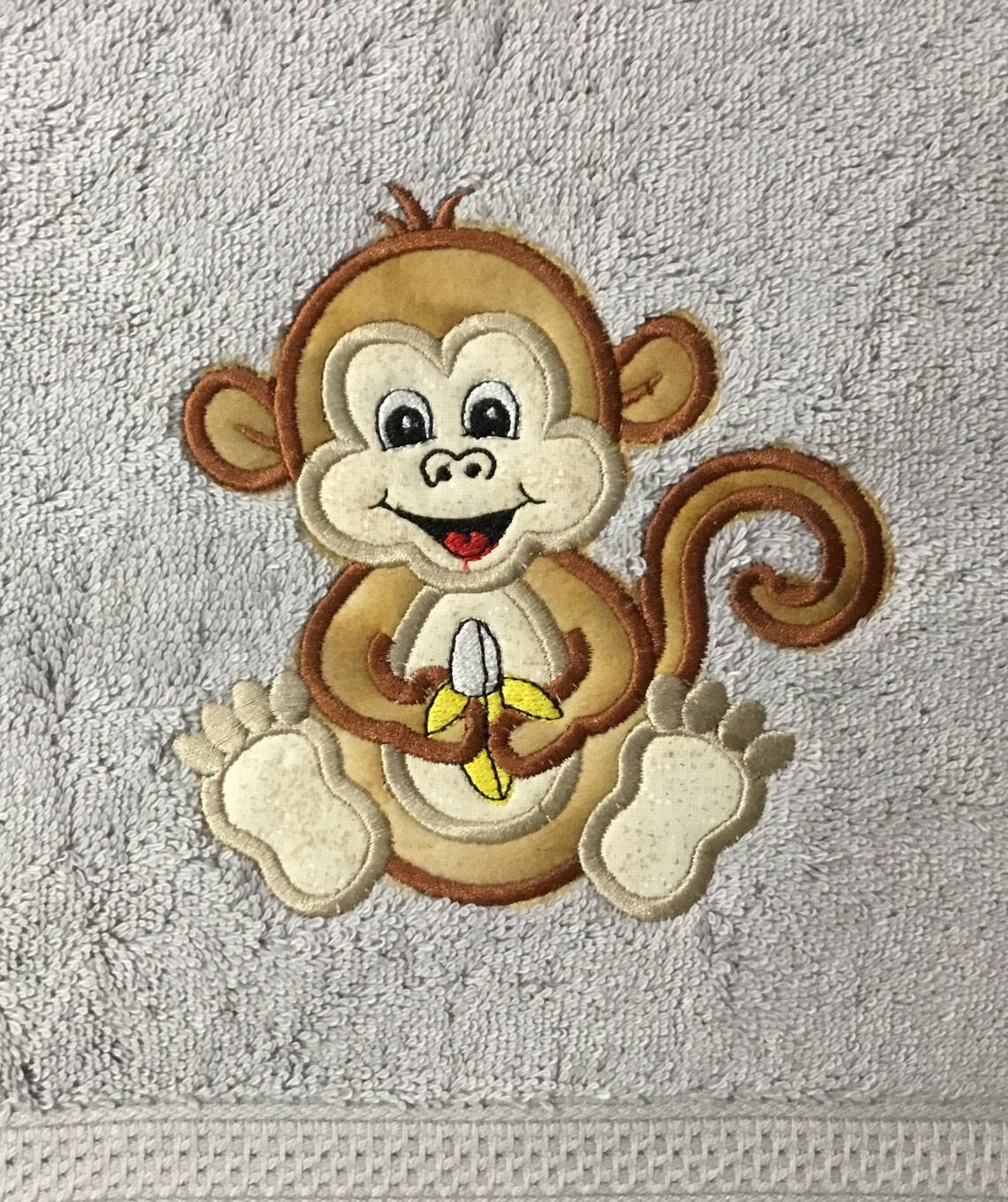 Elephant Bath Towel Personalized Kids Bath Towels in Baby Etsy