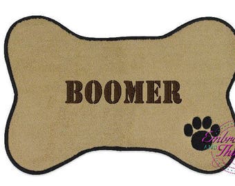 Pet Placemat, Pet mat, Personalized dog Mat, Pet feeding bowl Mat, dog feeding bowl mat, Pet gifts, New dog gifts,  Dog placemat