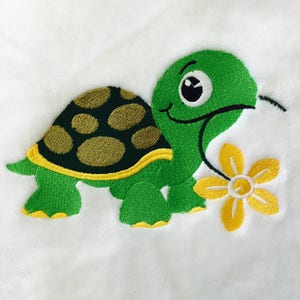 Baby Turtle Blanket Personalized, Baby Shower Gifts, Baby Boy Blankets ...