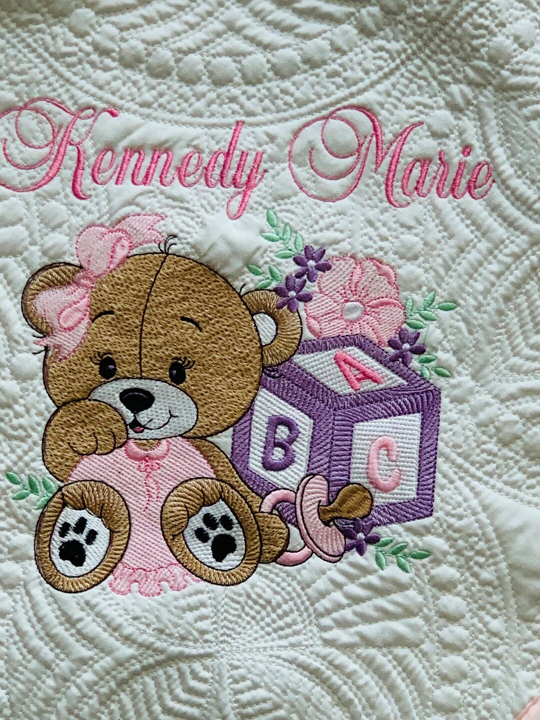 Heirloom Baby Girls Quilt Makes a Treasured Gift for Years to Come ...