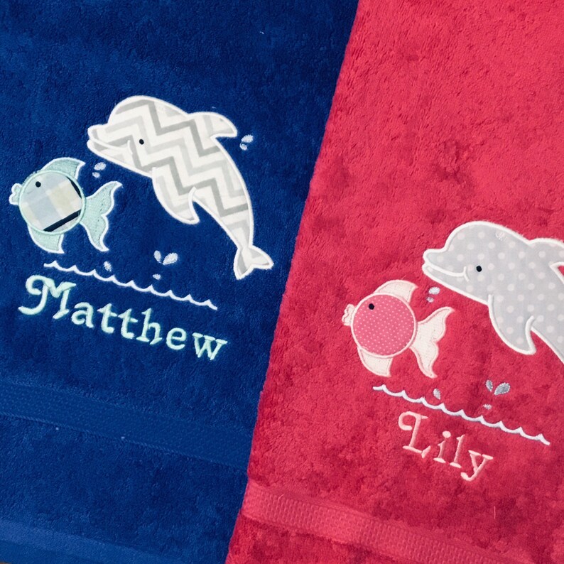 Bath towels best bath towels set for kids Personalized kids Etsy