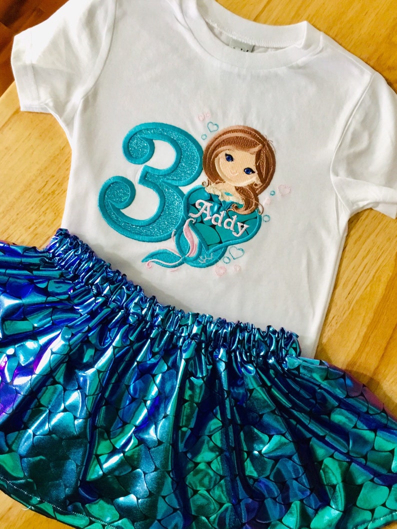 mermaid birthday outfit