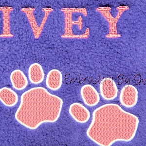 Dog Blanket, Personalized Dog Blanket, Puppy Blanket, Dog Gifts, Puppy Blanket, Pet Blankets image 4