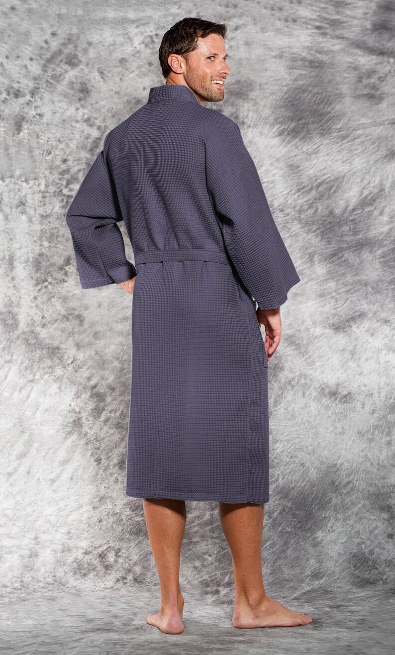 Mens Cotton Waffle Robes in a Few Colors and up to XXLG Sizes Etsy