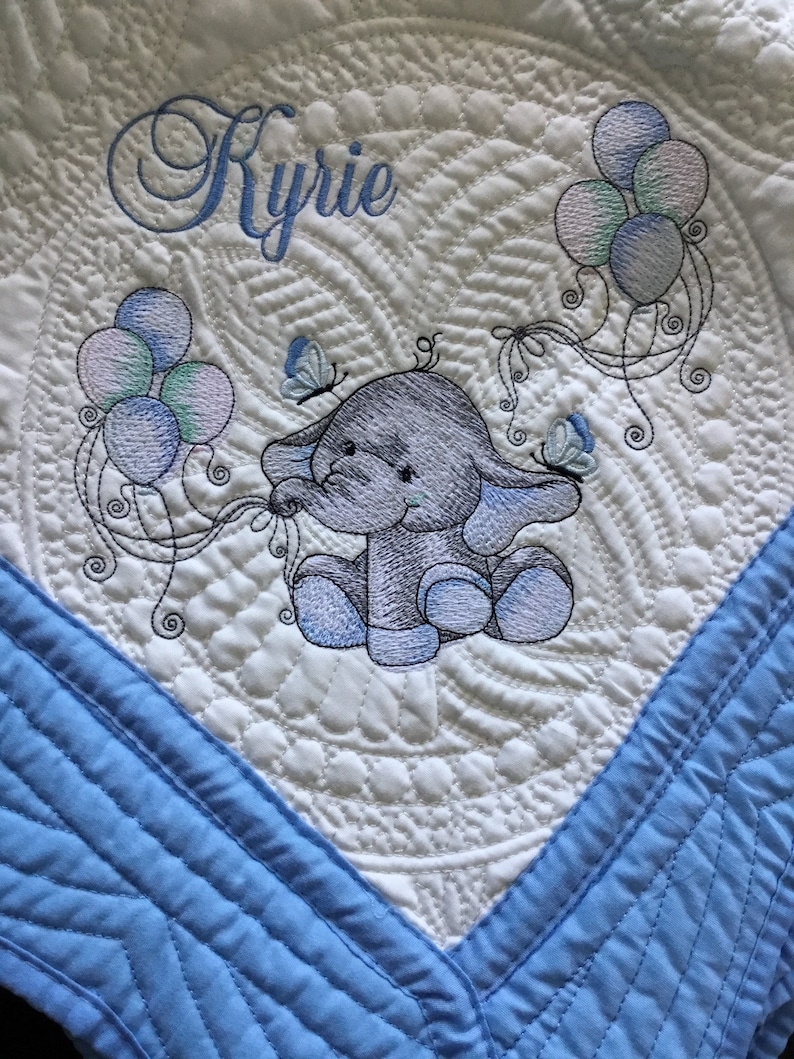 Heirloom Baby Memorial Quilt Memorial Baby Gifts Elephant Etsy