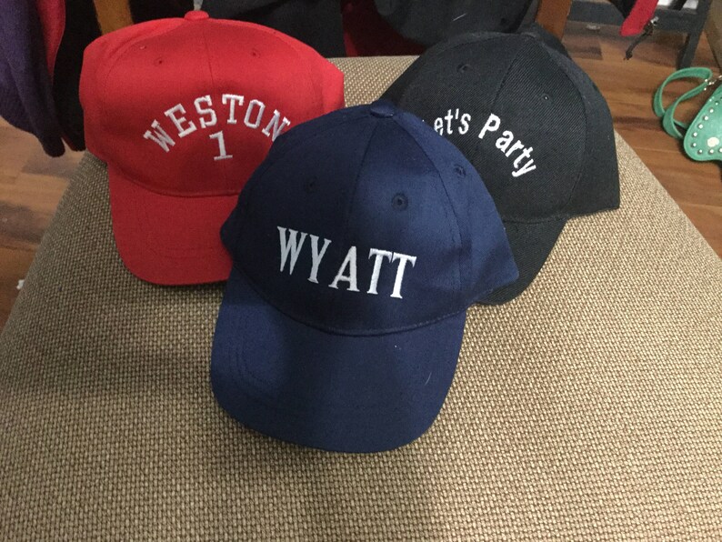 Kids baseball caps Personalized Baseball Caps Infant Etsy Italia