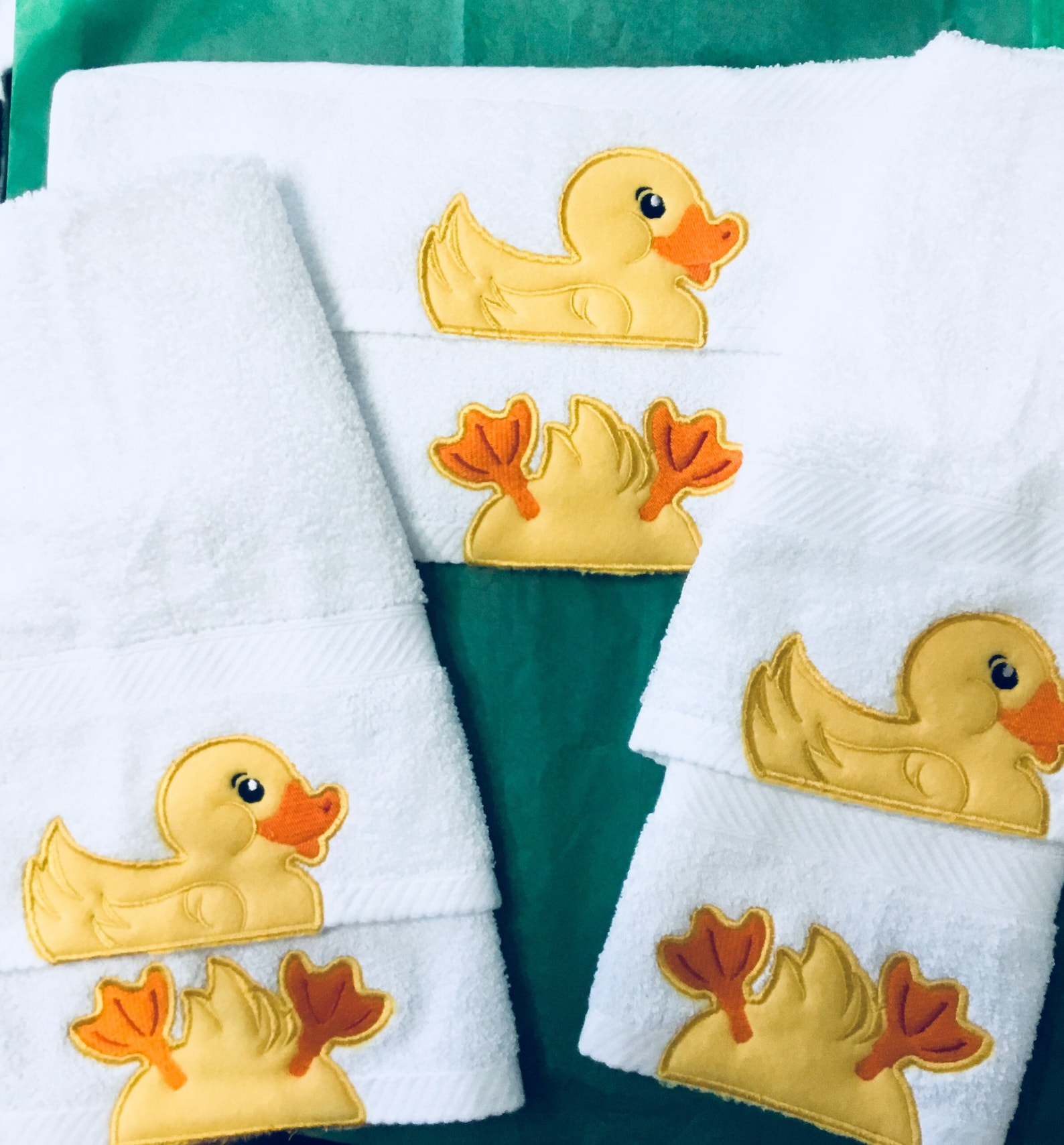 Personalized Kids Hand Towel Rubber Duck Bath Towel for Kids Etsy
