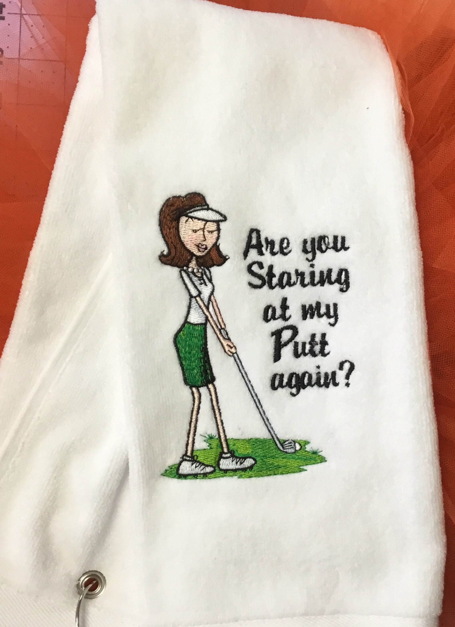 Ladies Golf Towels. Personalized Golf Towels Terry Velour Etsy