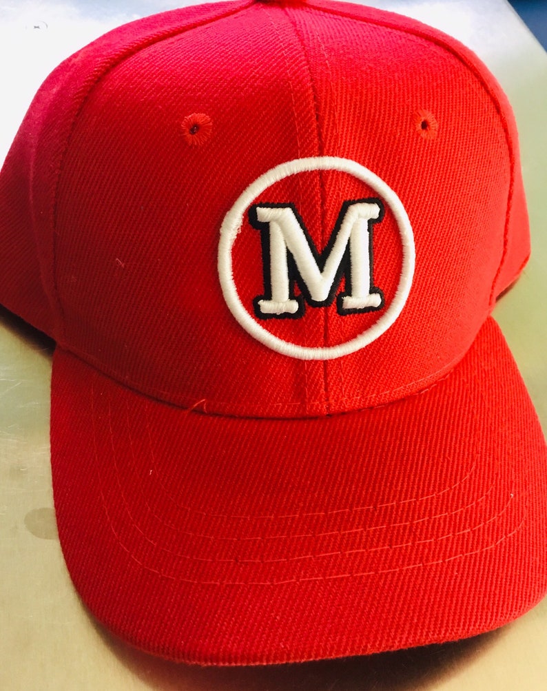 Baseball Caps From Infant to Adults Initial in Puffy Foam Etsy