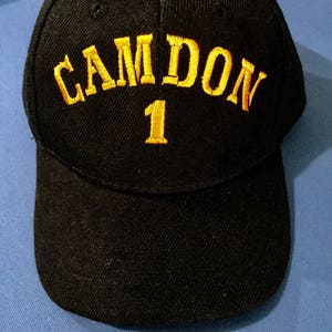 personalised baby baseball caps