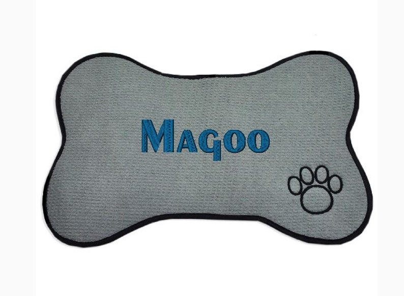 Pet Placemat Pet Mat Personalized Dog Mat Pet Feeding Bowl Etsy