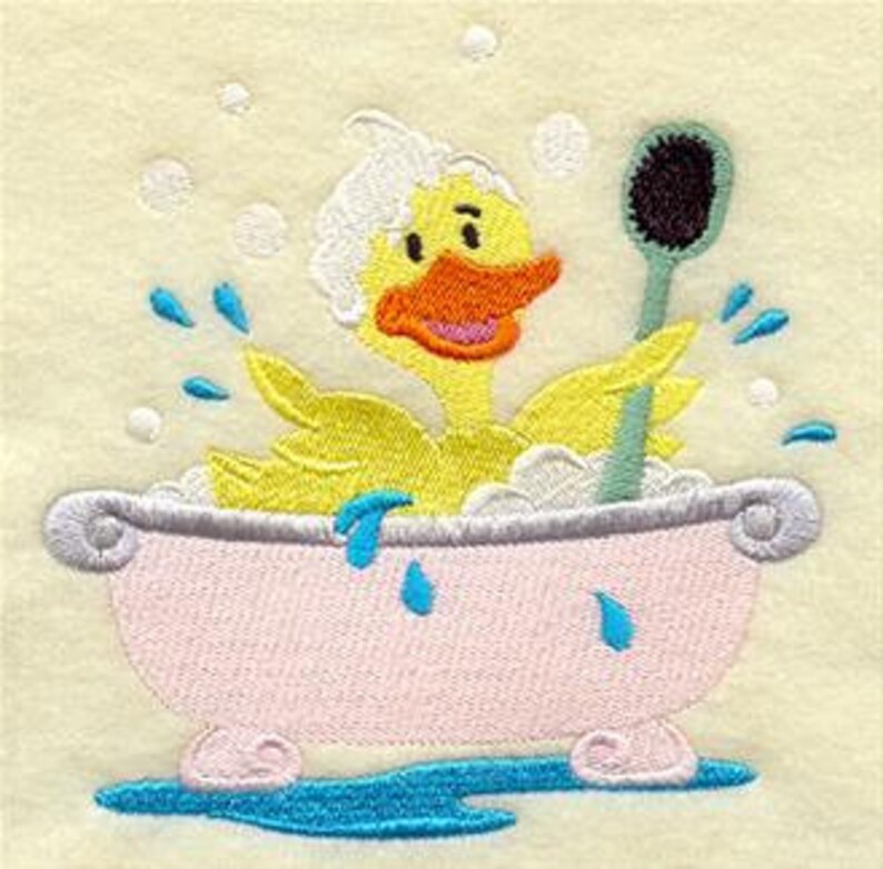 Yellow Ducky Towel