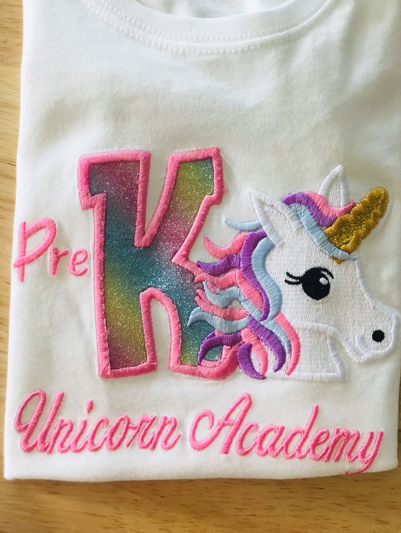 Back to School Tops for Girls Unicorn Back to School Shirts Etsy