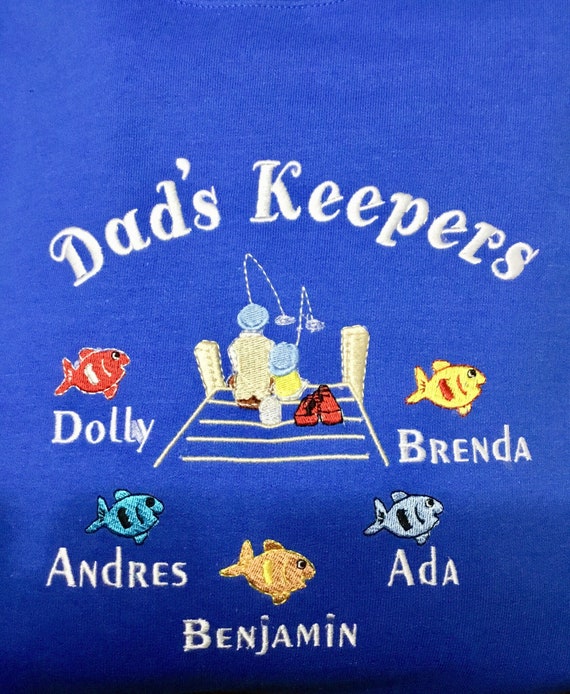 Grandpa Gifts, Mens Fishing Gifts, Personalized Family Shirts