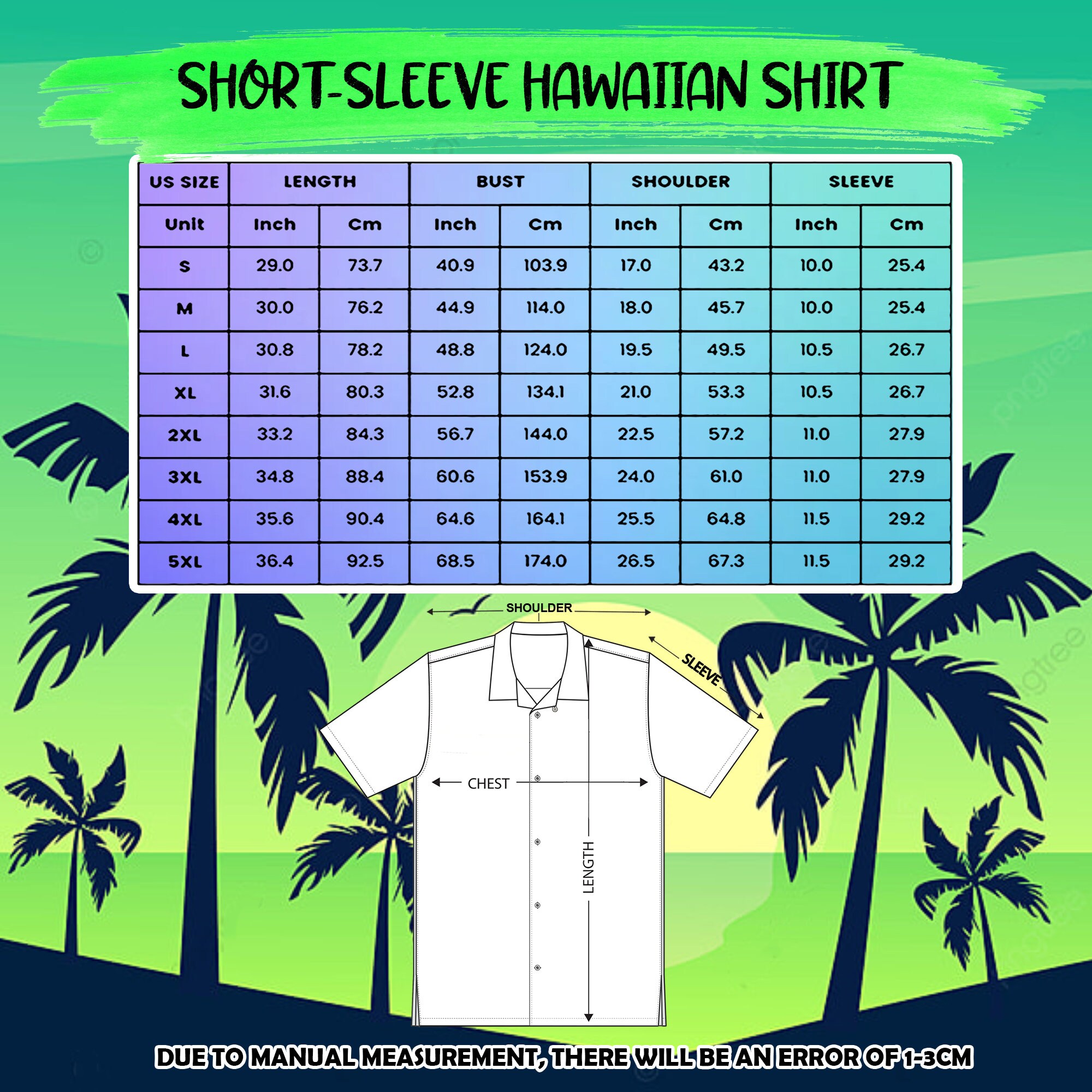 Haunted Mansion Hawaiian 3D Shirt