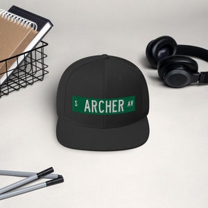 Archer Ave Chicago Street Sign Snapback Hat