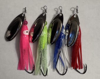Handmade Salmon Spinner 1oz