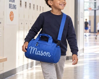 Custom Name Kids Duffel Bag, Personalized Dance Bag, Sports Gym Weekender Bag, Gift for Girls and Boys,Sports Dance Gym Travel Bag