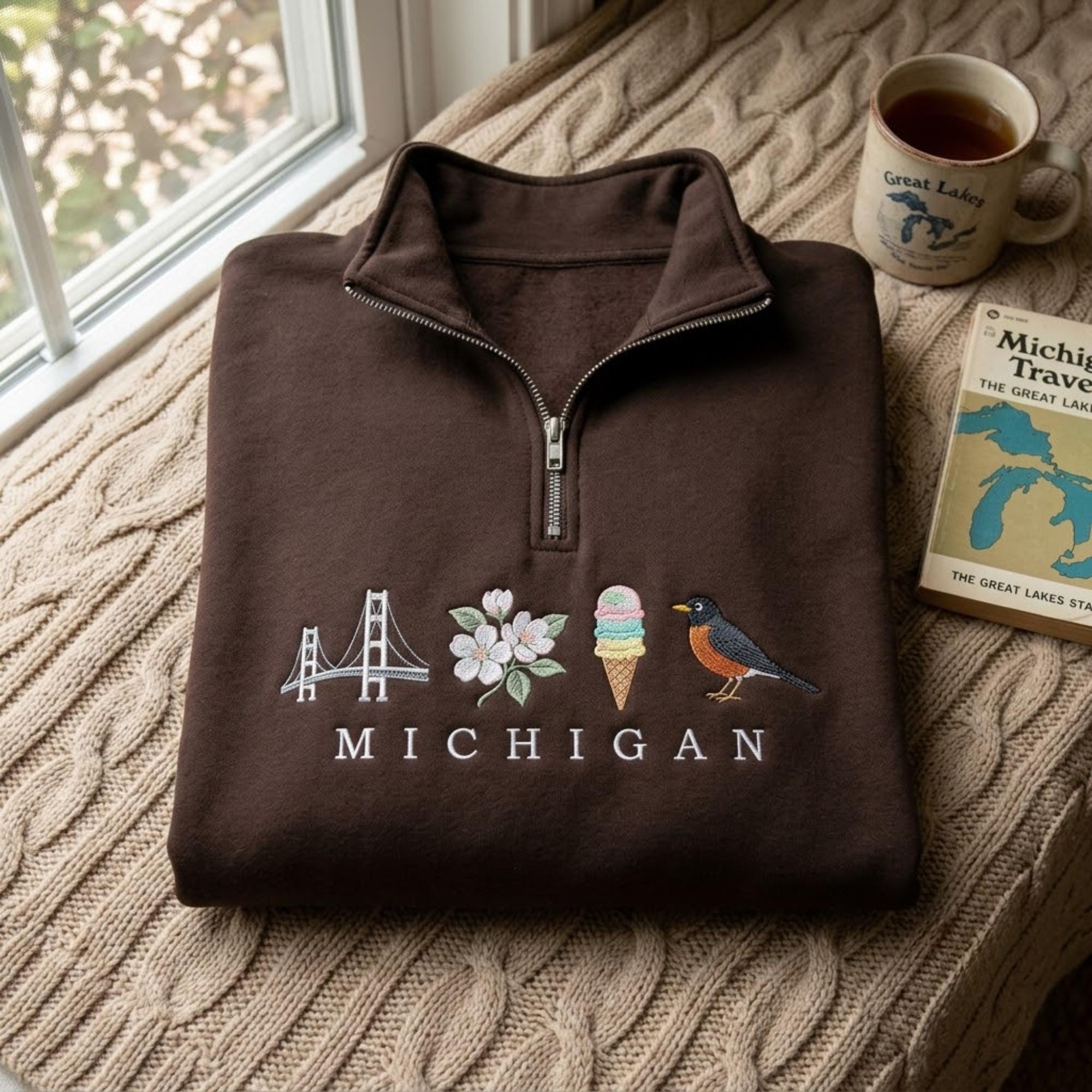 Michigan State Quarter Zip - Etsy