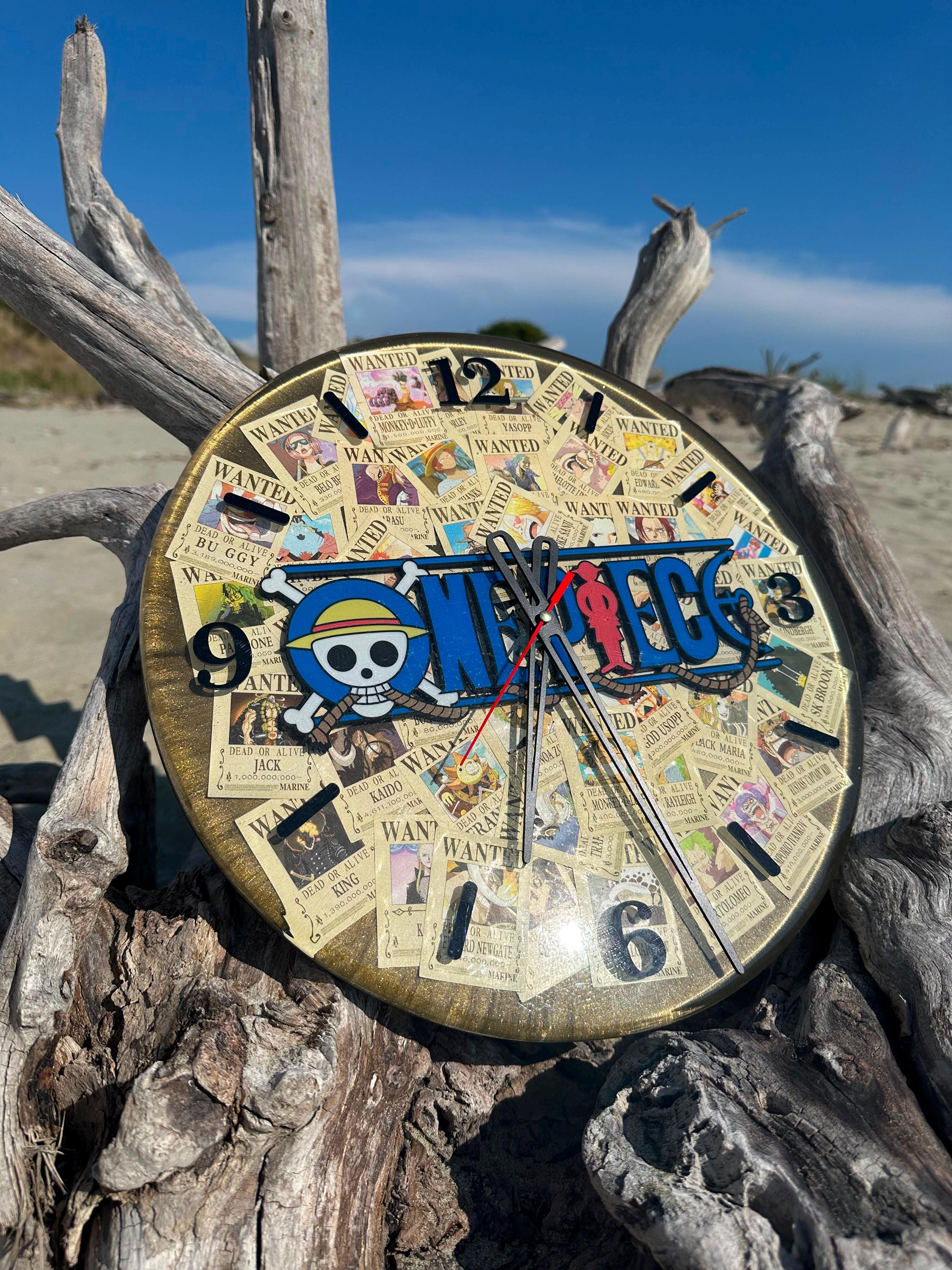 One Piece Wall Clock - Etsy