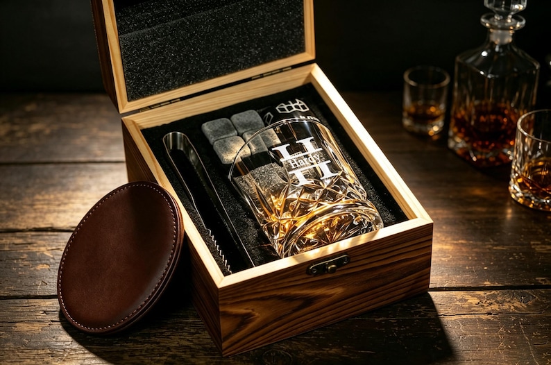 personalised whiskey glass