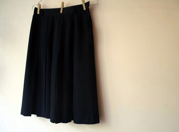 Vintage Antonette SkirtVintage Pleated SkirtFranz Haushoffer SkirtSecretary SkirtMidi Pleated SkirtOffice Outfit1980s Skirt