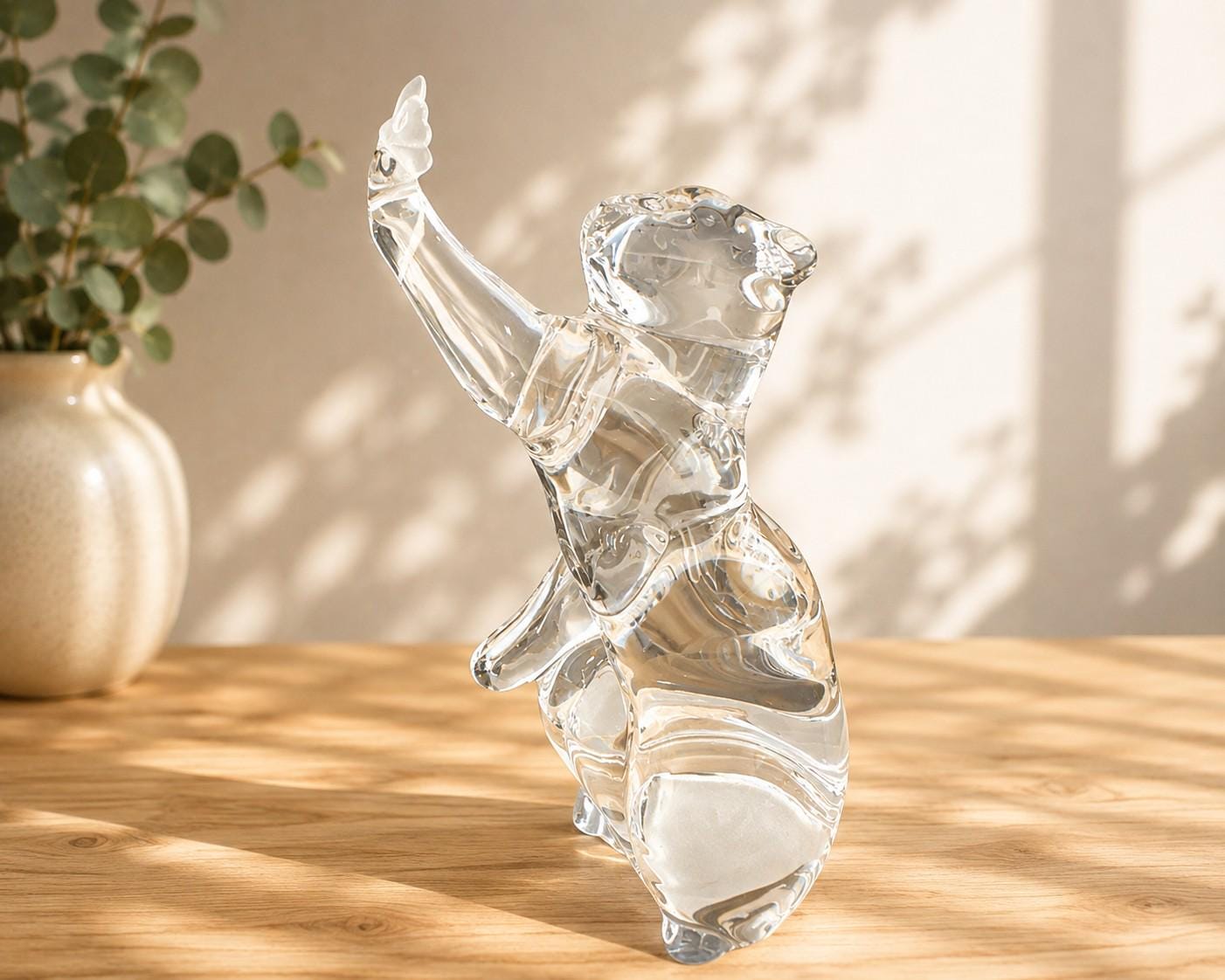 Lenox Crystal Cat - Etsy