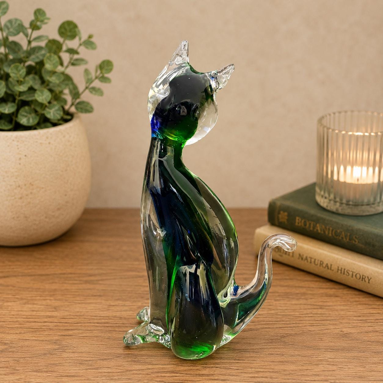 Murano Glass Cats - Etsy