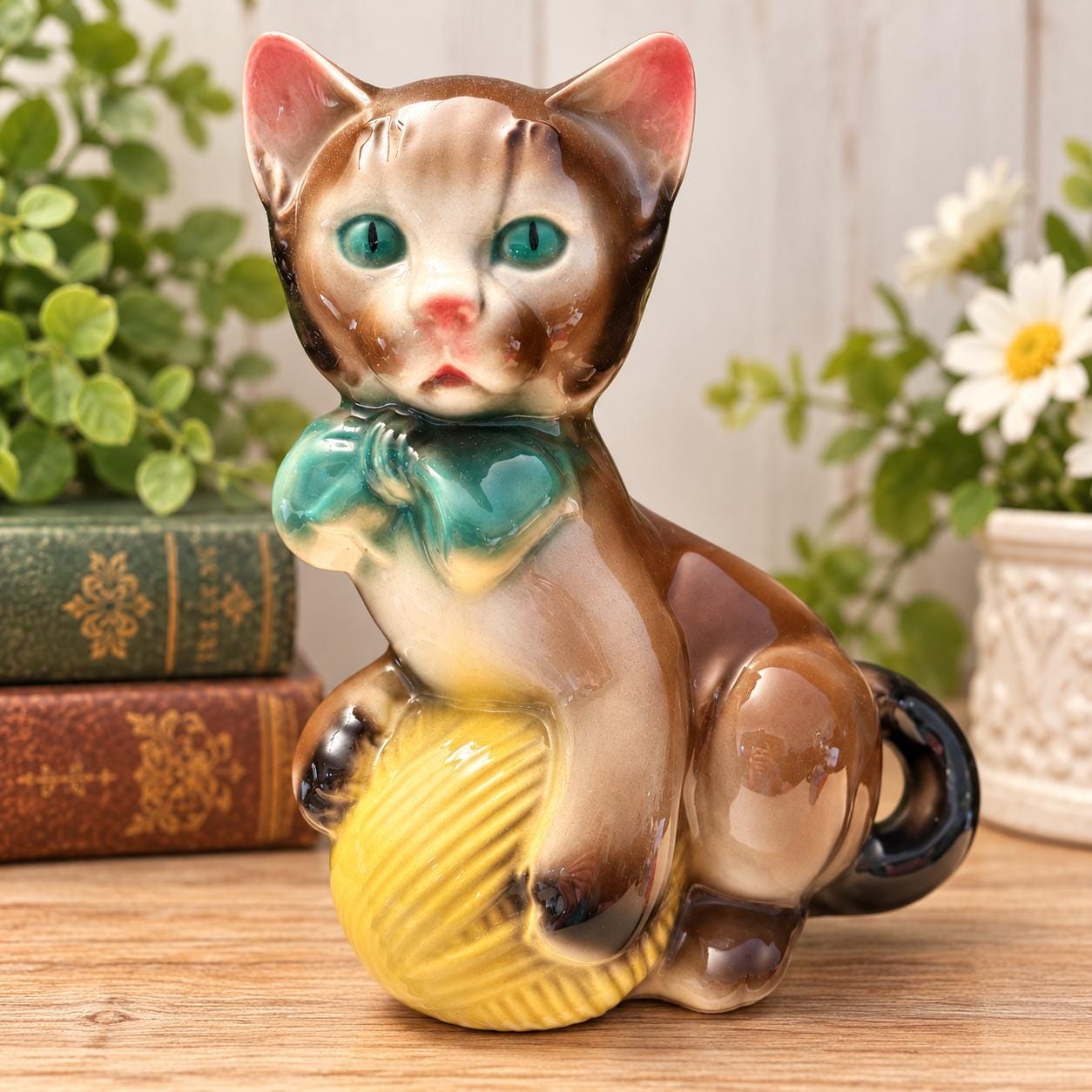 1950s Ceramic Cat - Etsy