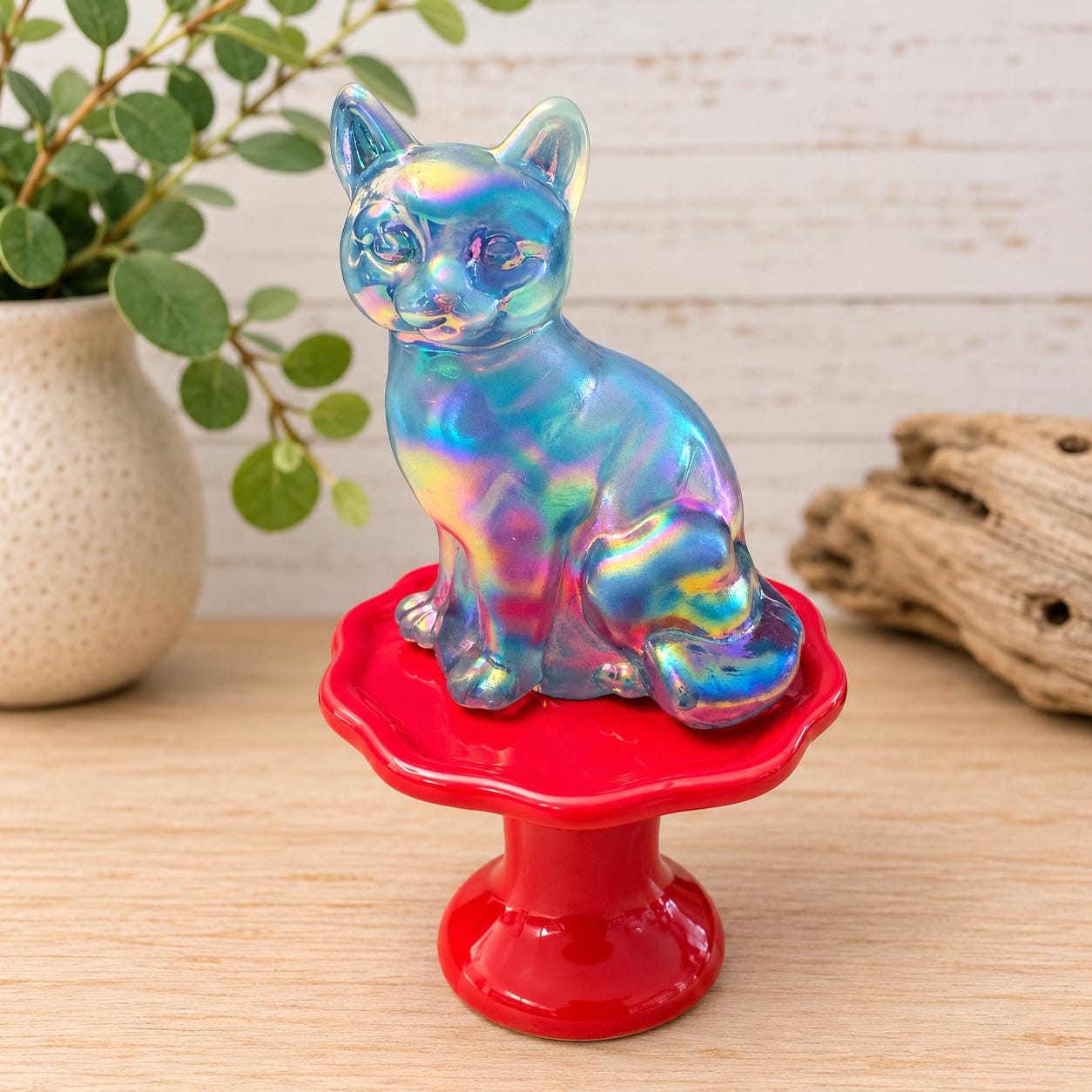 Fenton Cat - Etsy
