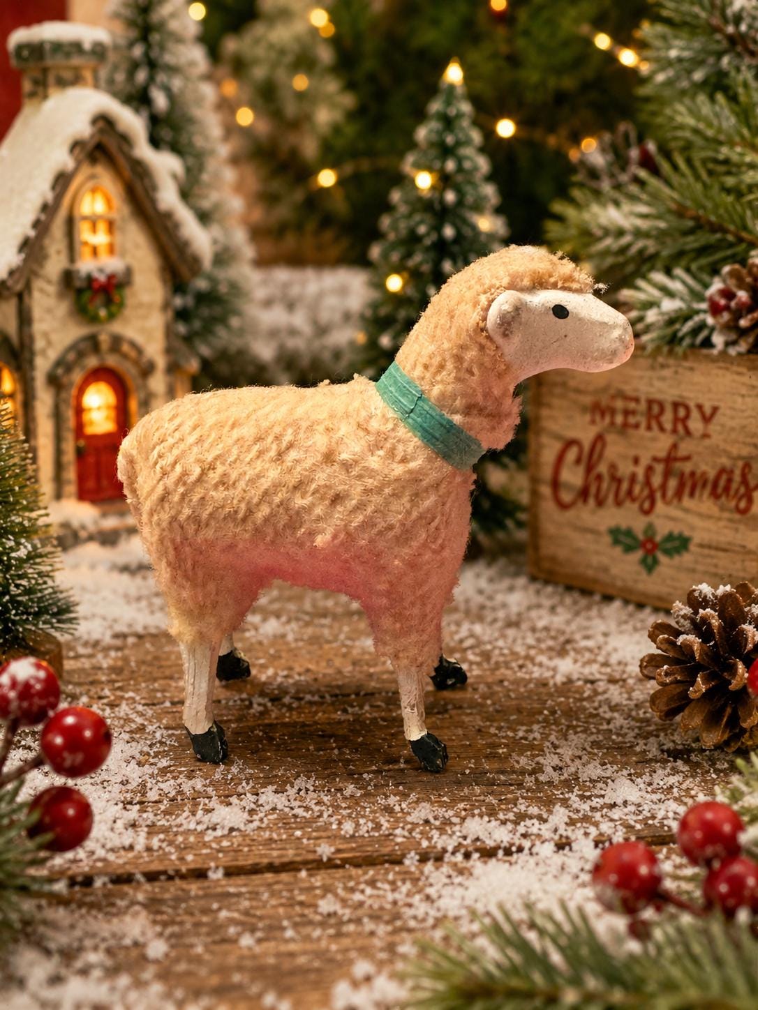 German Flocked Animal - Etsy