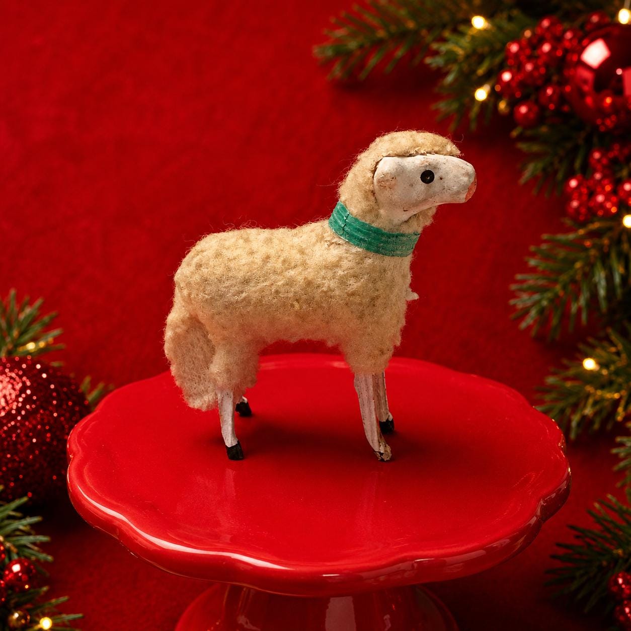 Putz Vintage Sheep - Etsy