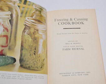 Vintage Freezing and Canning Cookbook, Farm Journal