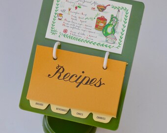 Vintage Recipe Stand in Box