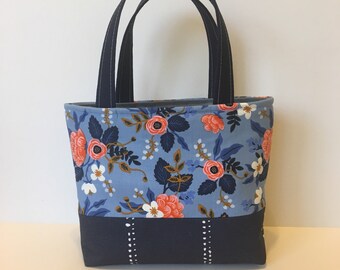 Handmade Christian Scripture Tote Bag / LDS Scripture Bag / Bible Tote / IPAD & Kindle Church Bag / Baptism Gift for Girls and Women