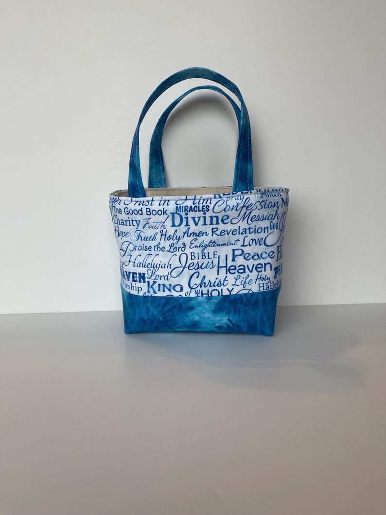 Scripture Bag Handmade Christian Scripture Tote Bag / LDS Scripture Bag / Bible Tote ...