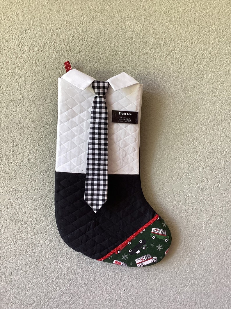 Missionary Stocking for that special Elder image 1