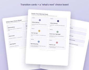 Scree Free Switch-Screen Time Transition Kit