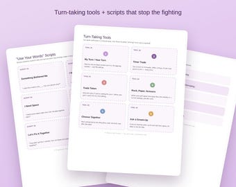 Sibling Conflict & Sharing Kit